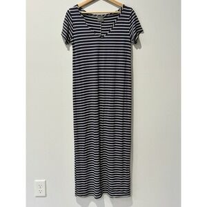Olivia Rae Tshirt Midi Dress Womens Medium Coastal Cruise Beachy Travel Vacation